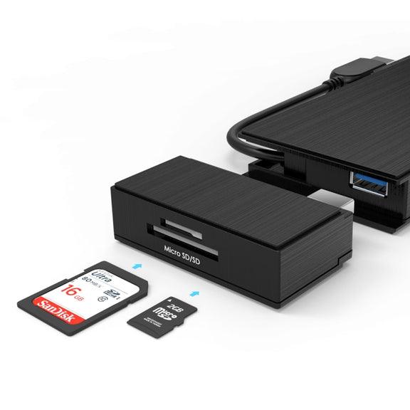 WAVLINK WL-UG39DH2 USB3.0 to HD / VGA / Gigabit Ethernet Splitter Adapter