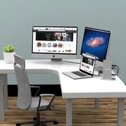 WAVLINK WL-UG69DK7 Laptops Type-C Universal Desktop Docking Station Aluminum Alloy HUB Adapter(US Plug)