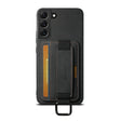 For Samsung Galaxy S24+ 5G Suteni H13 Litchi Leather Wrist Strap Wallet Back Phone Case(Black) - free shipping - PMC Jewellery - Order now!