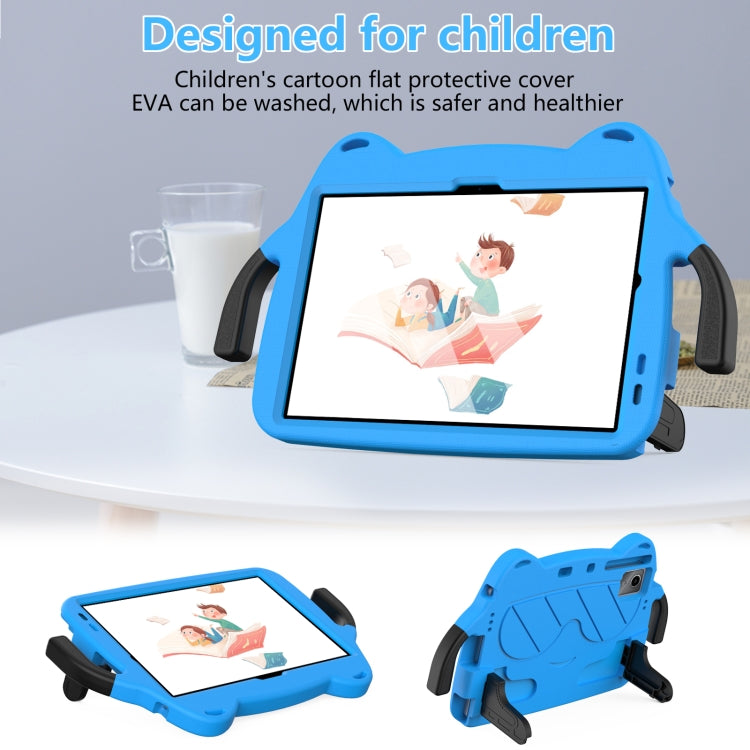 For Lenovo Xiaoxin Pad 2024/Tab M11 Ice Baby EVA Shockproof Hard PC Tablet Case(Sky Blue+Black)