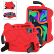 For Lenovo Xiaoxin Pad 2024/Tab M11 Ice Baby EVA Shockproof Hard PC Tablet Case(Red+Black) - Lenovo by PMC TechLife | Online Shopping South Africa | PMC TechLife | Buy Now Pay Later Mobicred