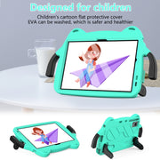 For TCL Tab 11 9466x3 Ice Baby EVA Shockproof Hard PC Tablet Case(Mint Green+Black)
