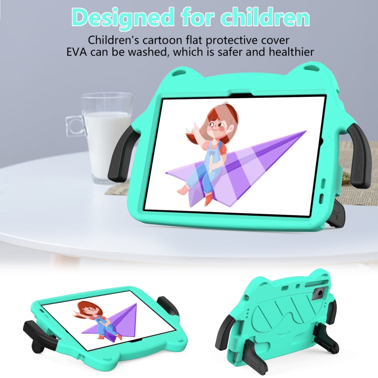 For TCL Tab 11 9466x3 Ice Baby EVA Shockproof Hard PC Tablet Case(Mint Green+Black)