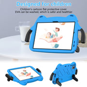 For TCL NxtPader 11 2023 Ice Baby EVA Shockproof Hard PC Tablet Case(Sky Blue+Black)