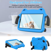For TCL Tab 8 Gen2 2024 Ice Baby EVA Shockproof Hard PC Tablet Case(Sky Blue+Black)