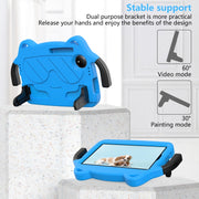 For TCL Tab 8 Gen2 2024 Ice Baby EVA Shockproof Hard PC Tablet Case(Sky Blue+Black)