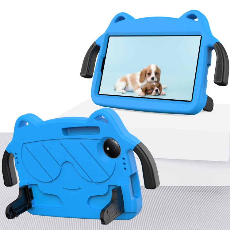 For TCL Tab 8 Gen2 2024 Ice Baby EVA Shockproof Hard PC Tablet Case(Sky Blue+Black)