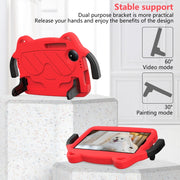 For TCL Tab 8 Gen2 2024 Ice Baby EVA Shockproof Hard PC Tablet Case(Red+Black)