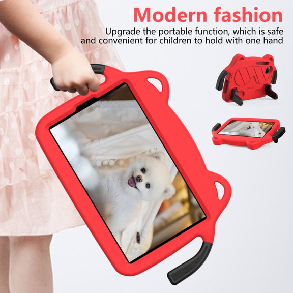 For TCL Tab 8 Gen2 2024 Ice Baby EVA Shockproof Hard PC Tablet Case(Red+Black)