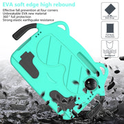For TCL Tab 8 Gen2 2024 Ice Baby EVA Shockproof Hard PC Tablet Case(Mint Green+Black)