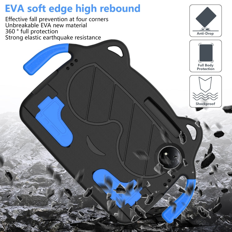 For TCL Tab 8 Gen2 2024 Ice Baby EVA Shockproof Hard PC Tablet Case(Black+Blue)