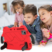 For DOOGEE T30 Pro 11 2023 Ice Baby EVA Shockproof Hard PC Tablet Case(Red+Black)