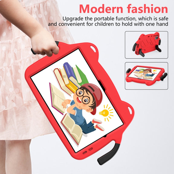 For DOOGEE T30 Pro 11 2023 Ice Baby EVA Shockproof Hard PC Tablet Case(Red+Black)