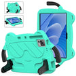 For DOOGEE T30 Pro 11 2023 Ice Baby EVA Shockproof Hard PC Tablet Case(Mint Green+Black) - Others by PMC TechLife | Online Shopping South Africa | PMC TechLife | Buy Now Pay Later Mobicred