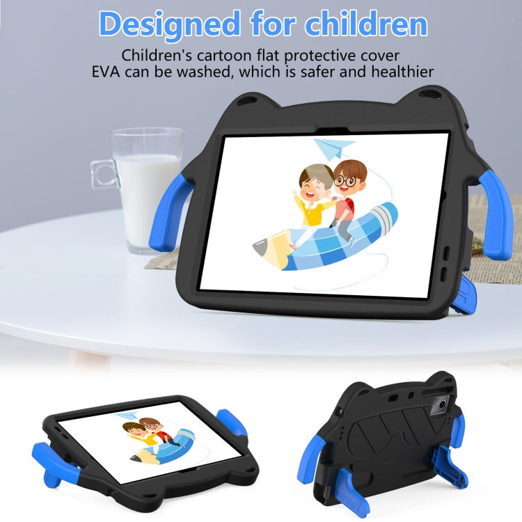 For DOOGEE T30 Pro 11 2023 Ice Baby EVA Shockproof Hard PC Tablet Case(Black+Blue)
