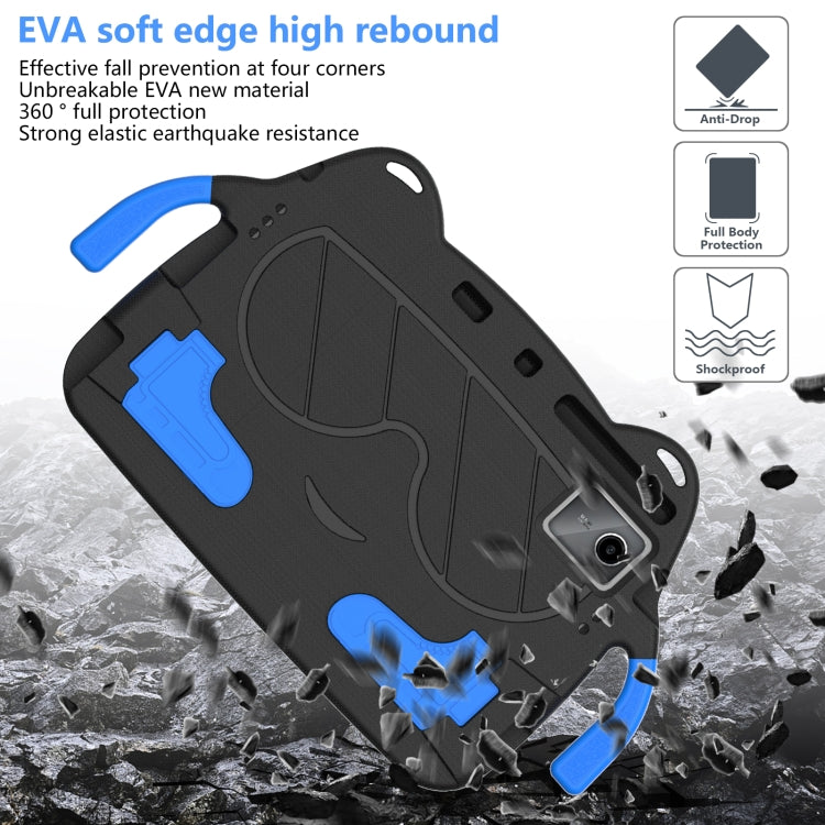 For DOOGEE T30 Pro 11 2023 Ice Baby EVA Shockproof Hard PC Tablet Case(Black+Blue)