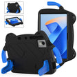 For Huawei MatePad 11 2023/2021 Ice Baby EVA Shockproof Hard PC Tablet Case(Black+Blue) - Huawei by PMC TechLife | Online Shopping South Africa | PMC TechLife | Buy Now Pay Later Mobicred