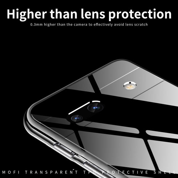 For Google Pixel 8a MOFI Ming Series Transparent Ultra-thin TPU Phone Case(Transparent)