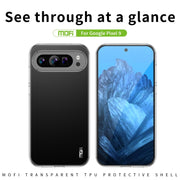For Google Pixel 9 MOFI Ming Series Transparent Ultra-thin TPU Phone Case(Transparent)
