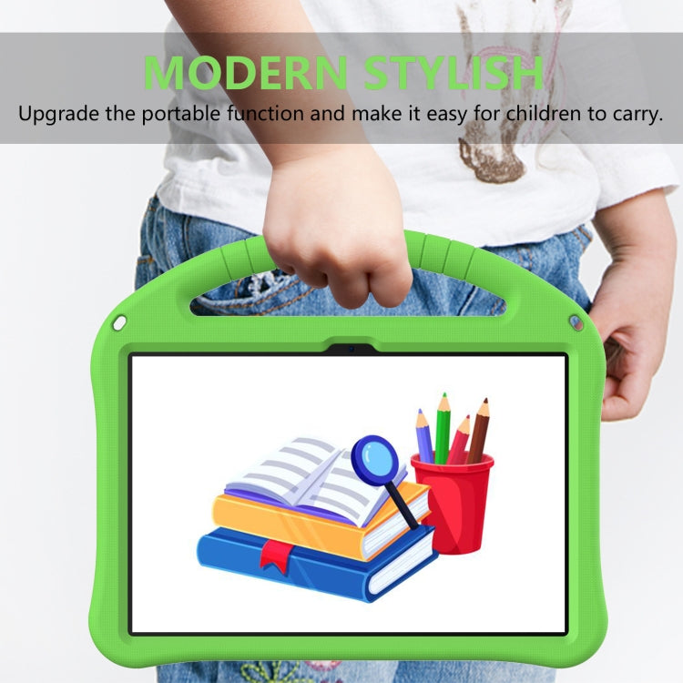 For Teclast M50 HD 10.1 / M50 Pro EVA Shockproof Tablet Case with Holder(Green)