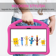 For Teclast M50 HD 10.1 / M50 Pro EVA Shockproof Tablet Case with Holder(Rose Red)