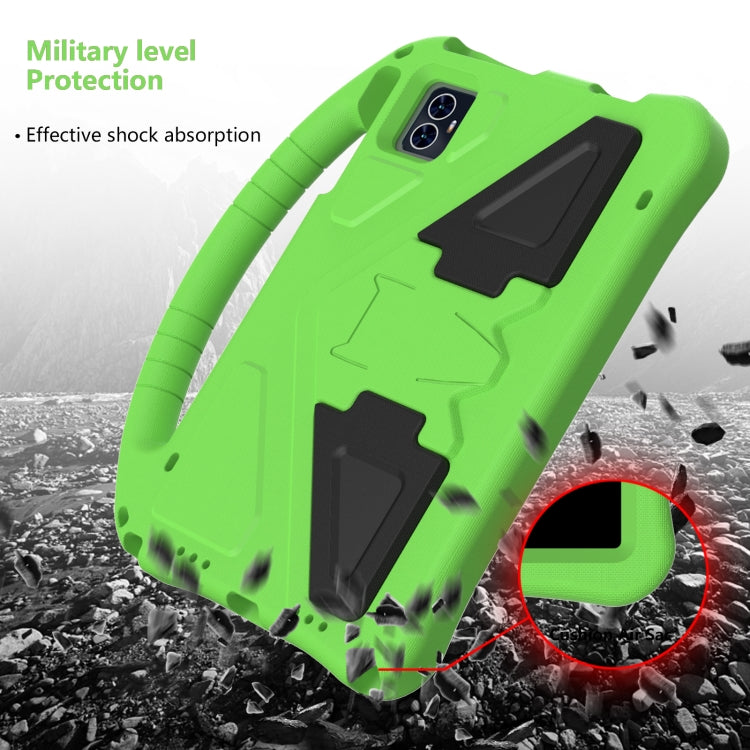 For Blackview Tab 80 10.1 2023 EVA Shockproof Tablet Case with Holder(Green)