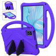 For Blackview Tab 80 10.1 2023 EVA Shockproof Tablet Case with Holder(Purple) - Others by PMC TechLife | Online Shopping South Africa | PMC TechLife