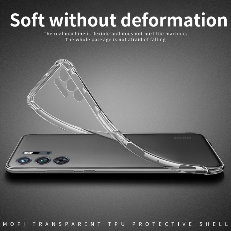 For Nubia Red Magic 9 Pro / 9 Pro+ MOFI Ming Series Transparent Ultra-thin TPU Phone Case(Transparent)