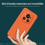 For Honor Magic6 MOFI Qin Series Skin Feel All-inclusive PC Phone Case(Blue)