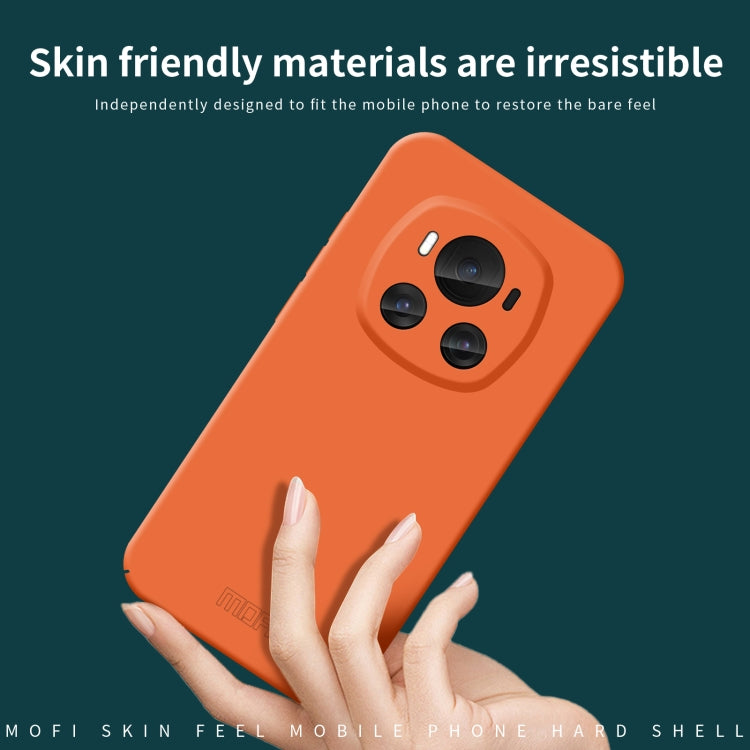 For Honor Magic6 MOFI Qin Series Skin Feel All-inclusive PC Phone Case(Blue)