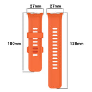 For Redmi Watch 4 Solid Color Silicone Sports Watch Band(Ivory White)