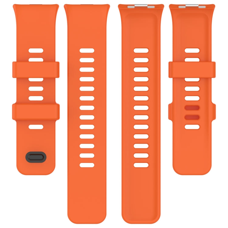 For Redmi Watch 4 Solid Color Silicone Sports Watch Band(Ivory White)
