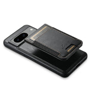 For Google Pixel 6 Suteni H17 Oil Eax Leather Detachable Wallet Phone Case(Black)
