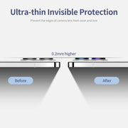For OnePlus 12 ENKAY Hat-Prince Full Coverage 9H Rear Camera Lens Tempered Glass Film