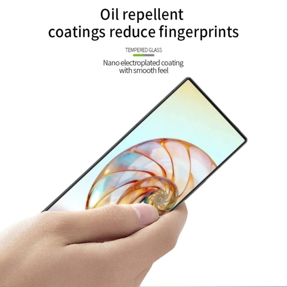 For ZTE nubia Z60 Ultra MOFI 9H 2.5D Full Screen Tempered Glass Film(Black)