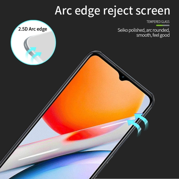 For vivo G2 MOFI 9H 2.5D Full Screen Tempered Glass Film(Black)