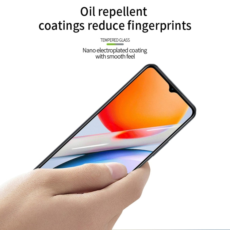 For vivo G2 MOFI 9H 2.5D Full Screen Tempered Glass Film(Black)