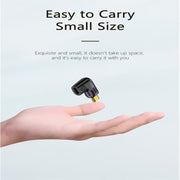 140W 5A USB 4.0 USB-C / Type-C to Type-C 40Gbps Data OTG Magnetic Adapter, Spec:L-shape Elbow