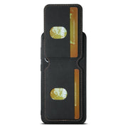 For Samsung Galaxy S24+ 5G Suteni H02 Litchi Leather Card Wallet Stand Back Phone Case(Black)