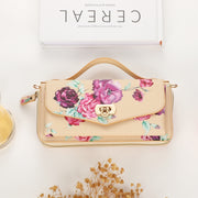 For Samsung Galaxy S24+ 5G Flower Multi-functional Crossbody Zipper Wallet Leather Phone Case(Yellow)