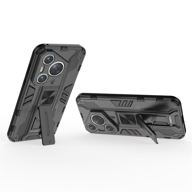 For  Huawei Pura 70 Supersonic Armor PC Hybrid TPU Phone Case(Black)