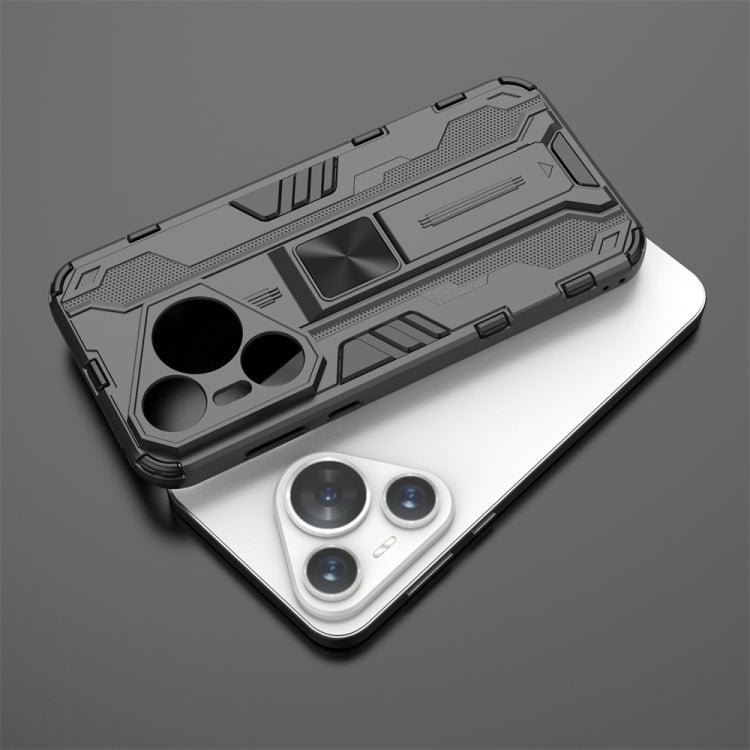 For  Huawei Pura 70 Supersonic Armor PC Hybrid TPU Phone Case(Blue)