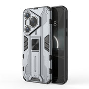 For  Huawei Pura 70 Supersonic Armor PC Hybrid TPU Phone Case(Grey)