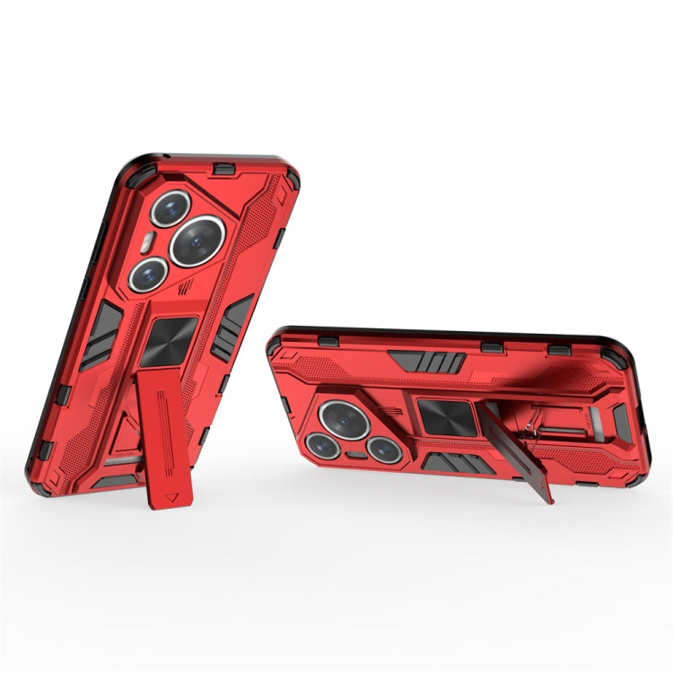 For Huawei Pura 70 Pro Supersonic Armor PC Hybrid TPU Phone Case(Red)