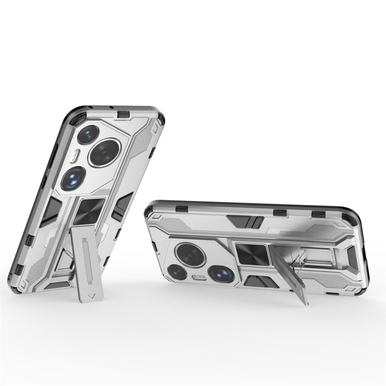 For Huawei Pura 70 Ultra Supersonic Armor PC Hybrid TPU Phone Case(Silver)