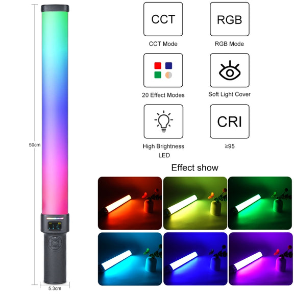 VLOGLITE W270RGB Live Streaming E-Sports Handheld Fill Light LED Studio Light(UK Plug)