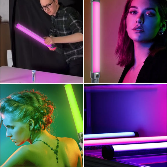 VLOGLITE W270RGB Live Streaming E-Sports Handheld Fill Light LED Studio Light(UK Plug)