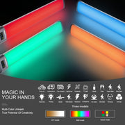 VLOGLITE W270RGB Live Streaming E-Sports Handheld Fill Light LED Studio Light(UK Plug)