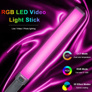 VLOGLITE W270RGB Live Streaming E-Sports Handheld Fill Light LED Studio Light(UK Plug)