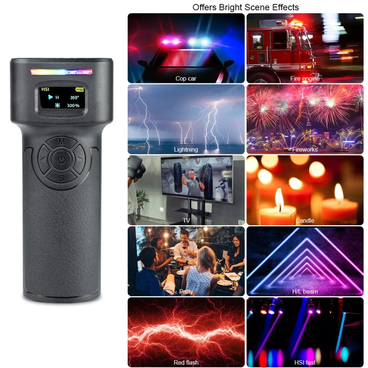 VLOGLITE W270RGB Live Streaming E-Sports Handheld Fill Light LED Studio Light(UK Plug)